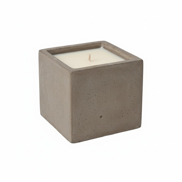 The Room Collective Other - Soft Timber — Warm Vanilla Cedar Candle (Large Stone Block) — 14 oz / 35 oz